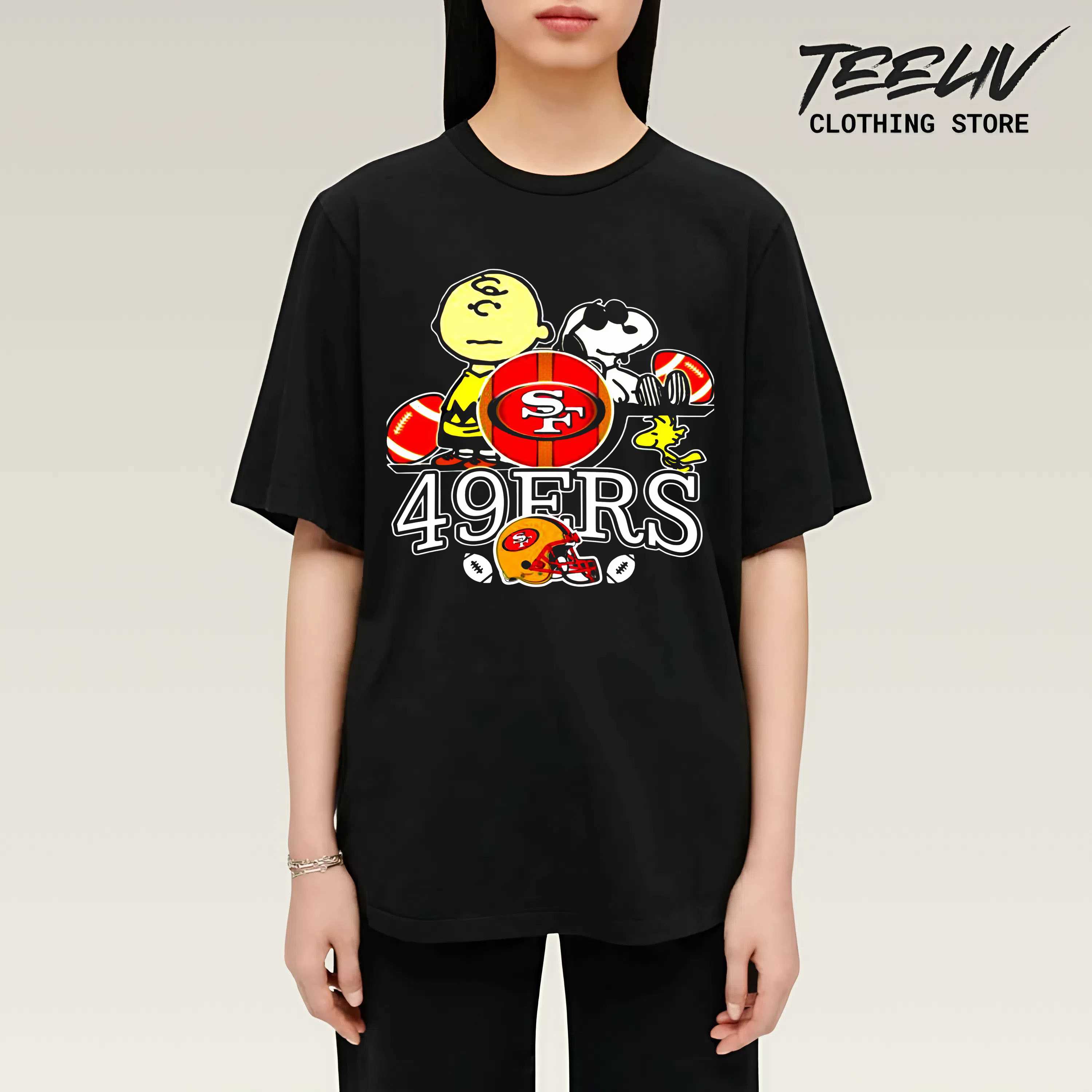 49ers Shirt Peanuts Fan Squad